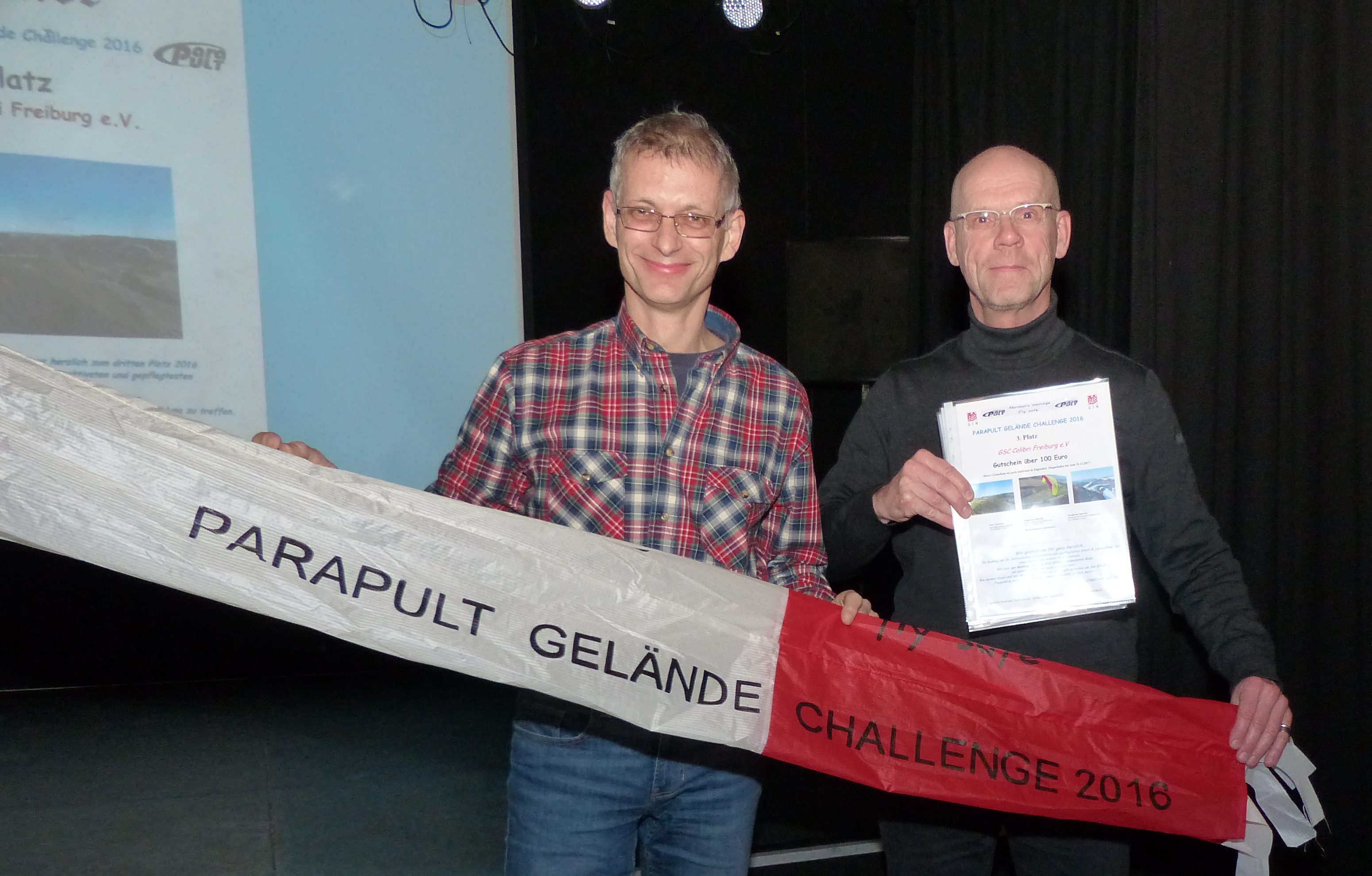 Parapult Geländechallenge 2016 – 3. Platz für den GSC Colibri Freiburg e.V.