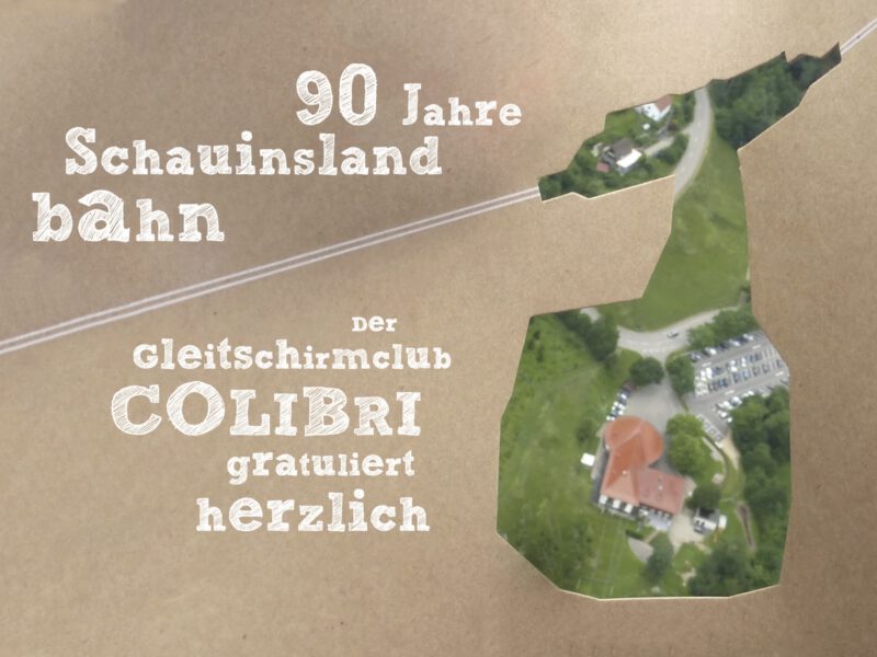 90 Jahre Schauinslandbahn – Wir gratulieren!